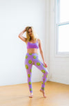 You Hold the Kiwi to My Heart Flexi Yoga Leggings