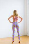 You Hold the Kiwi to My Heart Flexi Yoga Leggings