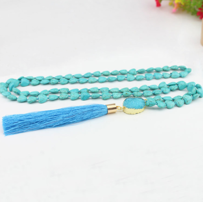 All My Hearts Turquoise Mala