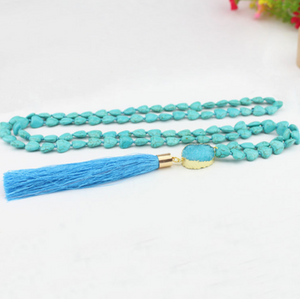 All My Hearts Turquoise Mala