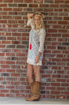 Coral Be Bold Druzy Mala