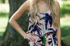 Green Be Bold Druzy Mala