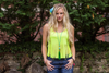 Green Be Bold Druzy Mala