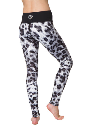 Black Leopard Flexi Yoga Leggings