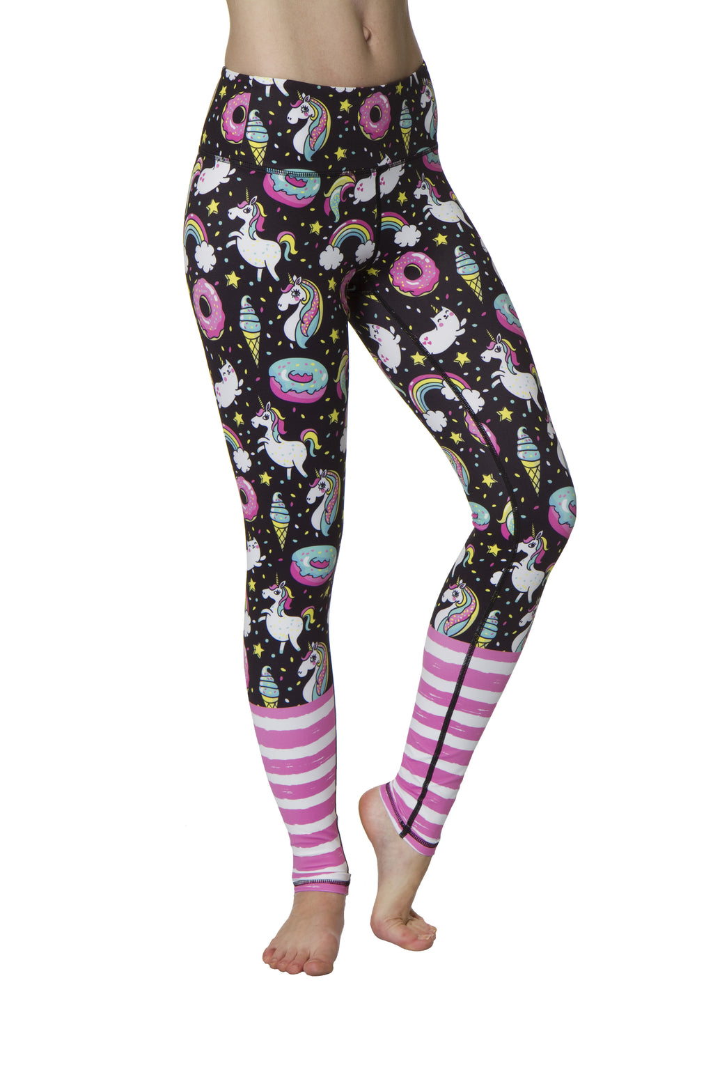 Rainbow and Unicorn Flexi Yoga Leggings