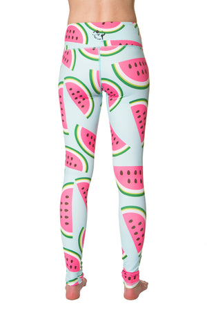 Watermelon Flexi Yoga Leggings