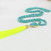 Neon Yellow Be Bold Druzy Malall