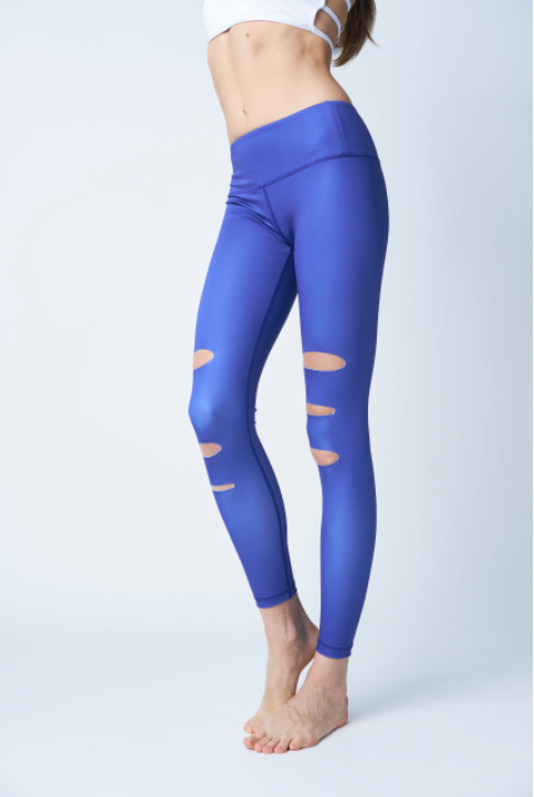 Flash Dance Blue Fash Leggings