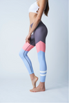 Pretty in Pink and Blue Fash Leggings