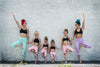 Coral Pink Flexi Dancer Leggings - Kids
