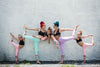 Coral Pink Flexi Dancer Leggings - Kids