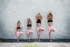 Coral Pink Flexi Dancer Leggings - Kids