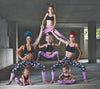 Pink Rainbow and Unicorn Flexi Yoga Leggings - Minis (3-5 years)