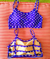 Blue Polka Dot Lexi Bralette