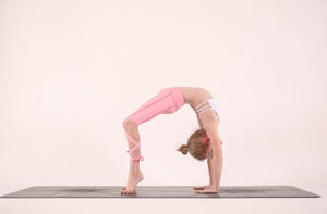 Coral Pink Flexi Dancer Leggings - Kids