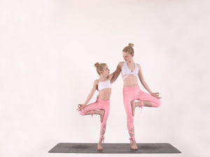 Coral Pink Flexi Dancer Leggings