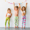 Pineapple Flexi Yoga Leggings - Kids