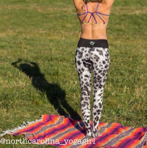 Black Leopard Flexi Yoga Leggings