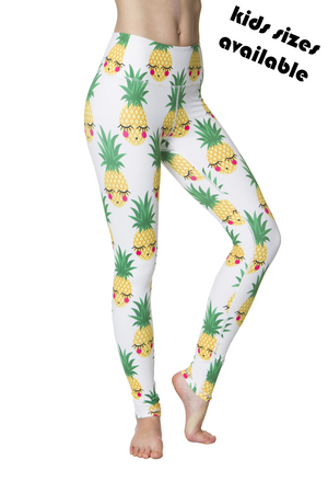 Pineapple Flexi Yoga Leggings