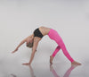 Pink Peek-a-boo Flexi Yoga Leggings