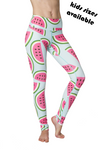 Watermelon Flexi Yoga Leggings