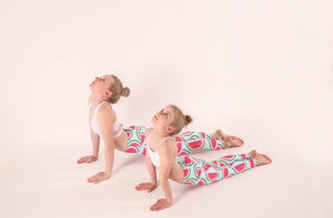 Watermelon Flexi Yoga Leggings - Kids