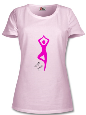 Mimi Fitwear Women's 'Yoga Posa T-Shirt